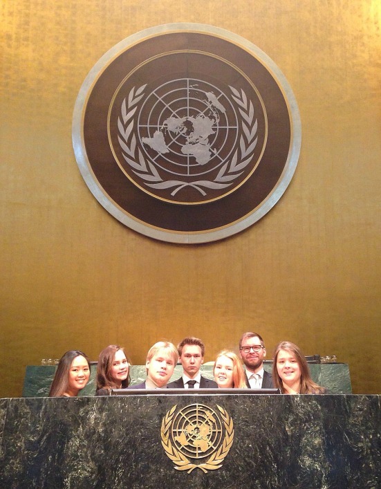 The delegates at the UN Headquarters.